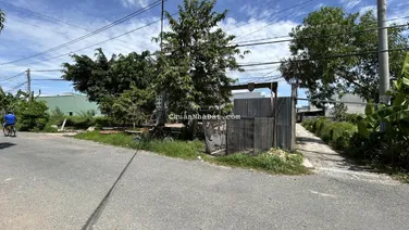 Bán đất thổ 2 mặt tiền , đường Nguyễn Quang Đại thuộc Phường 5 , TP Tân An _ DT : 6.5 x 23.4m2