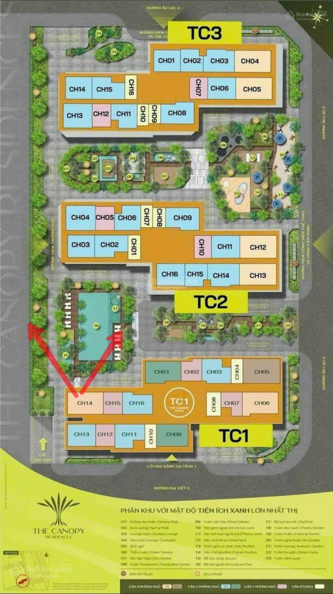Chị gái em chuyển xuống mặt đất cần bán nhanh căn 3n2vs bên TC1 ,80m2 view bể bơi giá 6430 thu về