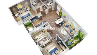 Chị gái em chuyển xuống mặt đất cần bán nhanh căn 3n2vs bên TC1 ,80m2 view bể bơi giá 6430 thu về