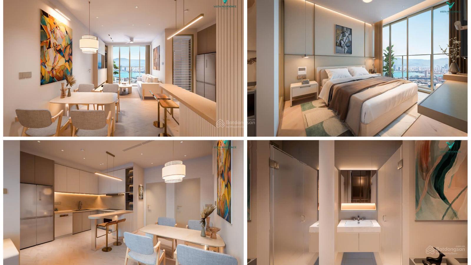 CHÍNH CHỦ CẦN BÁN CĂN HỘ 2PN CAO CẤP TẦNG 10 VISTA RESIDENCE, SỔ ĐỎ LÂU DÀI, TẶNG THÊM NỘI THẤT ĐẸP