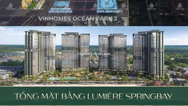 Bán căn hộ 1PN hot nhất, giá tốt nhất Lumiere Spring Bay - CK cao - view phố ý và ngắm pháo hoa
