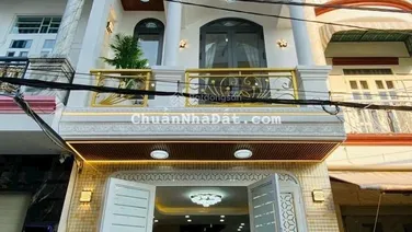 Hót bán nhà đẹp 3 tầng 4x15m sát quận 7 mặt tiền hẻm xe hơi Dương Cát Lợi full nội thất, chỉ 6.9 tỷ