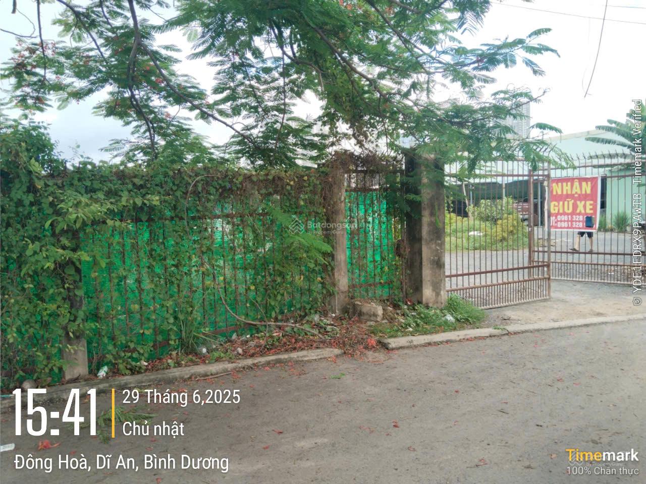 Đất mặt tiền Đông Hòa Dĩ An 119m2 thổ cư 70m2