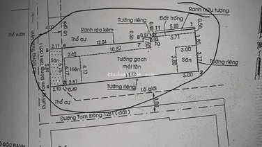 Bán nhà cấp 4, đất 128m2, xe oto tới tận nơi, cách Đặng Thúc Vịnh 300m, quy hoạch dân cư hiện hữu