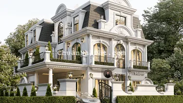 33,427 tỷ căn biệt thự song lập cổ điển Pháp Vinhomes Đan Phượng 228m2