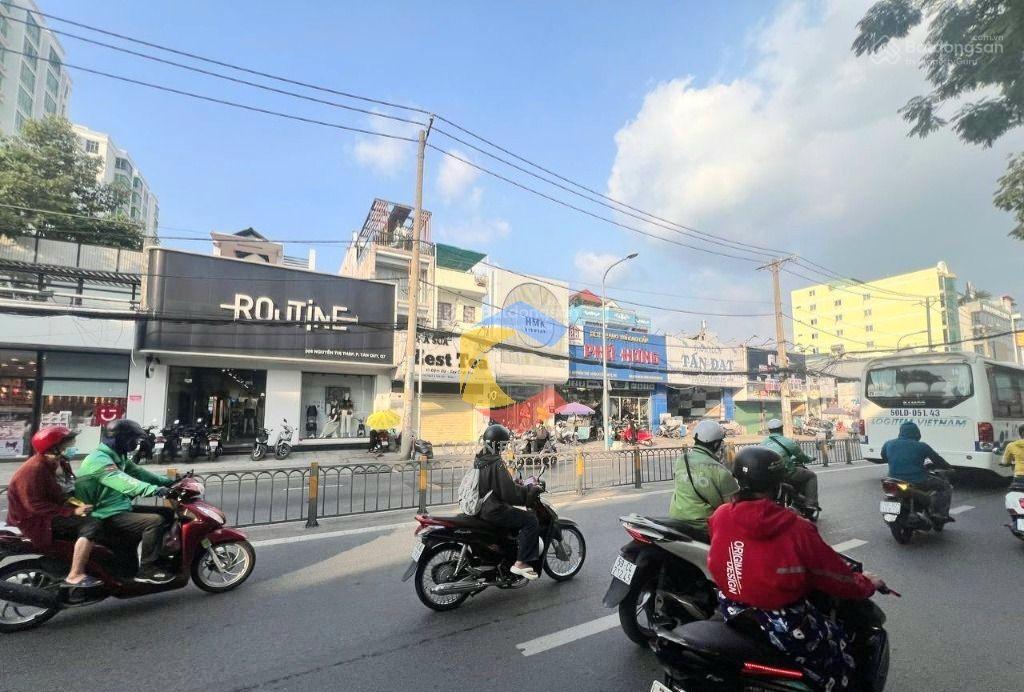 Mặt tiền kinh doanh Nguyễn Thị Thập, Quận 7, [4.5x36m], 4 tầng, dòng tiền 90 triệu/năm, chỉ 46.x tỷ