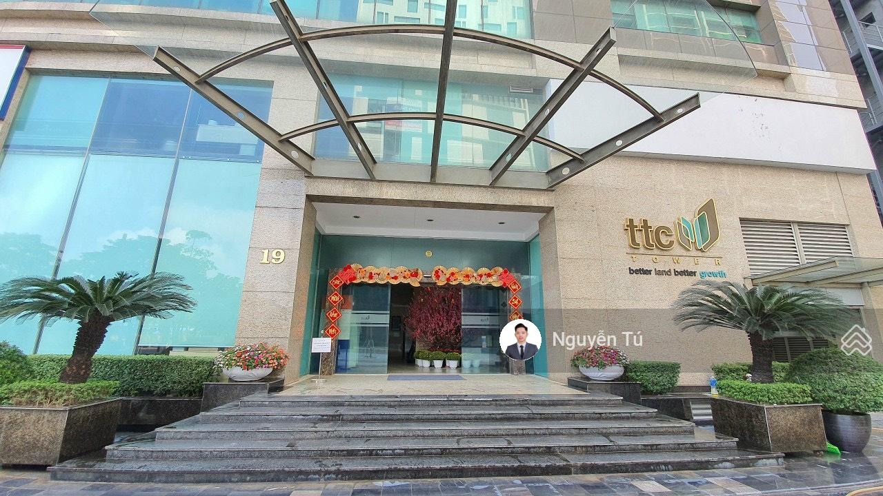 BQL cho thuê văn phòng TTC Tower Duy Tân. DT: 100m² - 130m² - 500m², sẵn nội thất vào được luôn