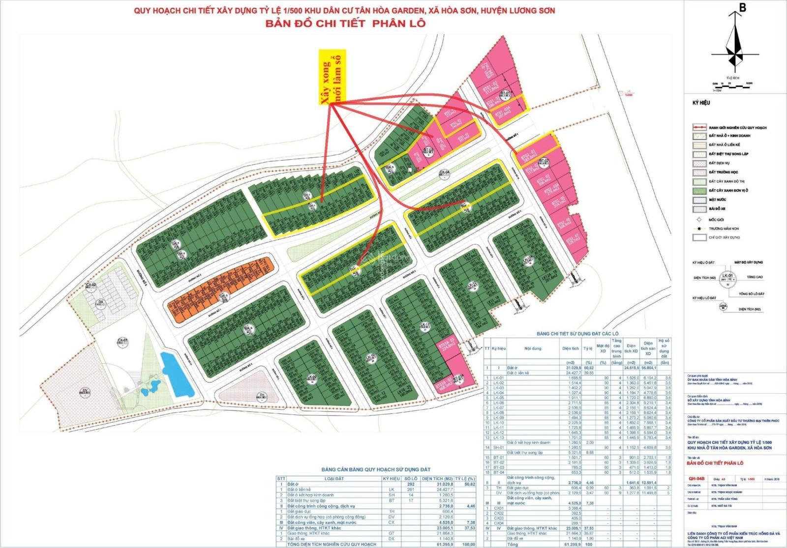 Lô góc duy nhất tại Spring Town Xuân Mai, trục đường chính, giá cực tốt chỉ 27 triệu/m2