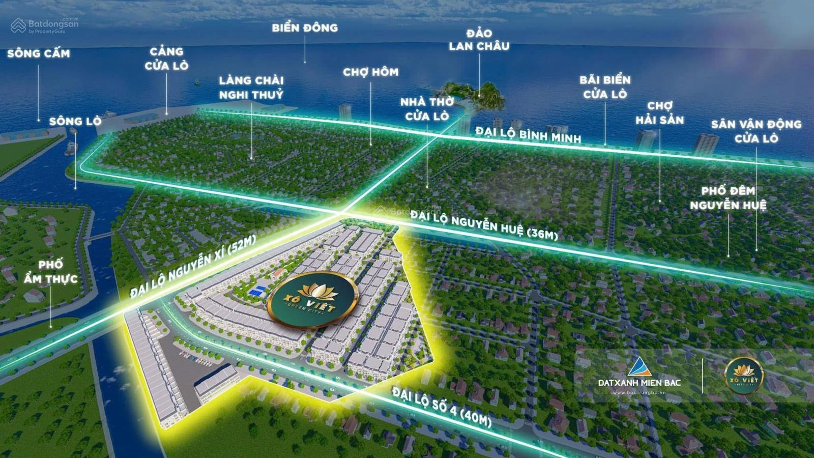 Khu đô thị Xô Viết Green City Cửa Lò Khu đô thị Xô Viết Green City Cửa Lò