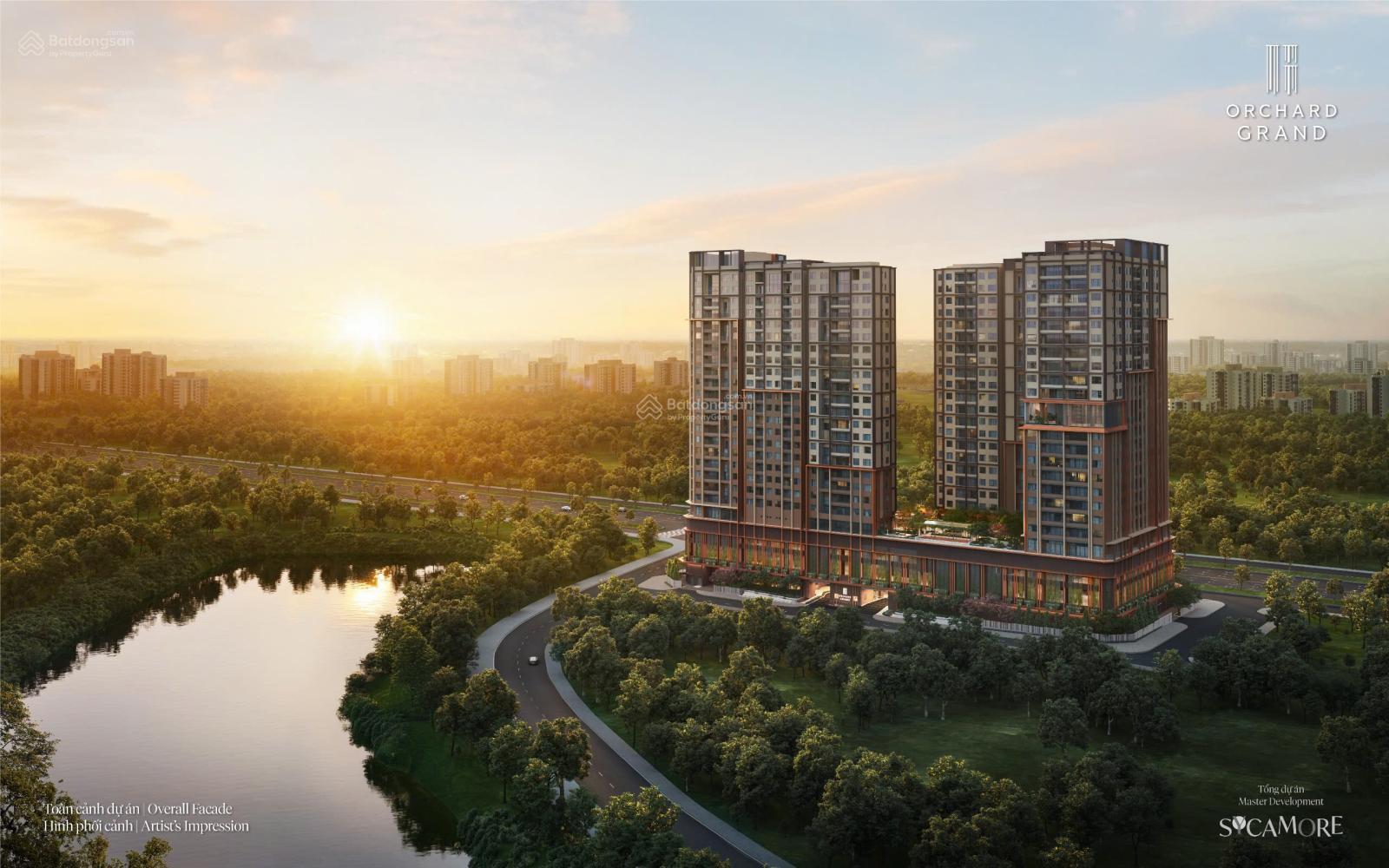 50 Suất nội bộ chiết khấu 12% - tặng 3 chỉ vàng PNJ căn hộ cao tầng Orchard Grand TP. HCM