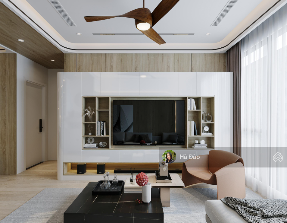 Căn hộ BRG Diamond Lê Văn Lương 120m2 3PN, nội thất cơ bản, tầng đẹp