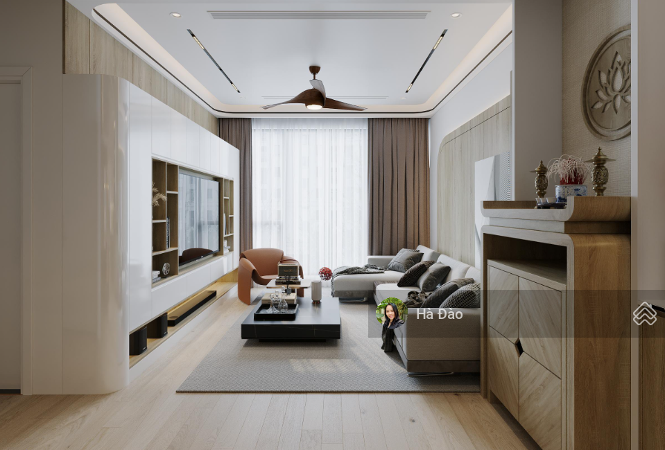 Căn hộ BRG Diamond Lê Văn Lương 120m2 3PN, nội thất cơ bản, tầng đẹp