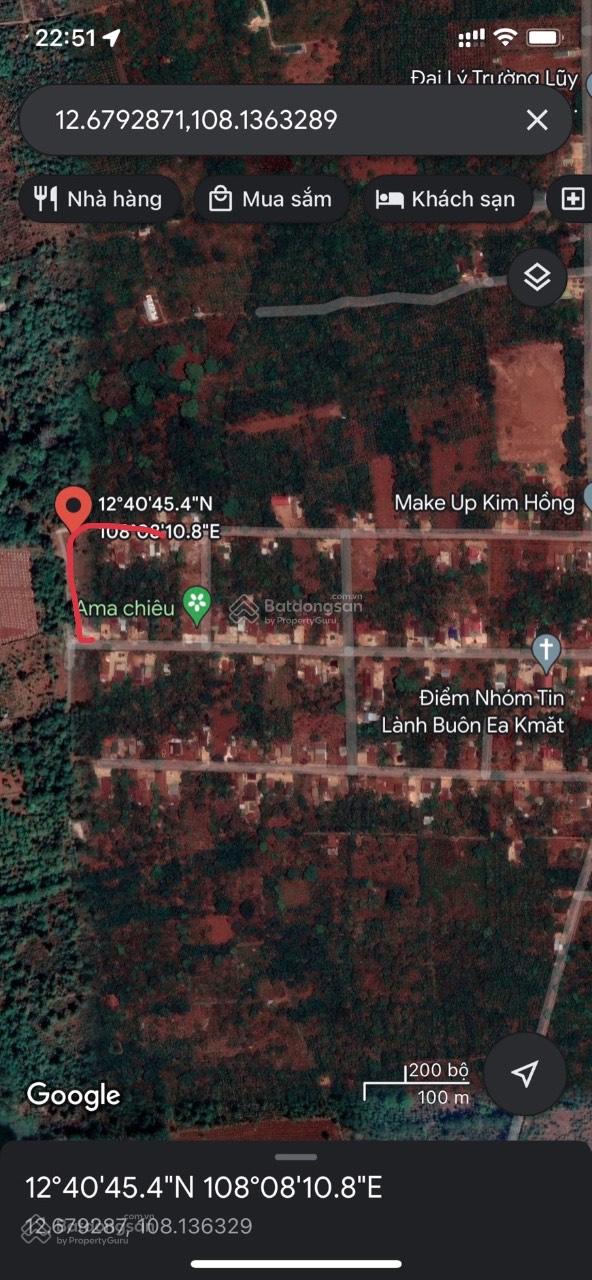 Bán Đất nền đẹp tại Xã Hoà Đông, Krông Pắc, Đắk Lắk, 790 triệu, 124m2