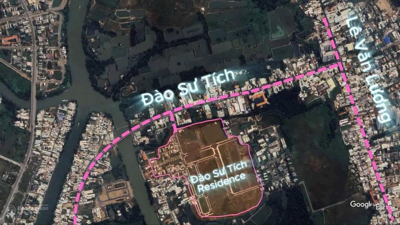 Bán đất Khu dân cư Đào Sư Tích Phước Kiển Nhà Bè sổ hồng xây dựng tự do