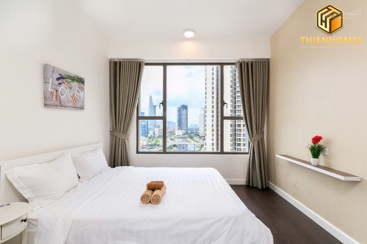 Rẻ nhất thị trường! Cho thuê River Gate 75m2 2PN lầu cao view sông cực đẹp 23,9tr/th LH 0906 006 ***