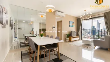 Rẻ nhất thị trường! Cho thuê River Gate 75m2 2PN lầu cao view sông cực đẹp 23,9tr/th LH 0906 006 ***