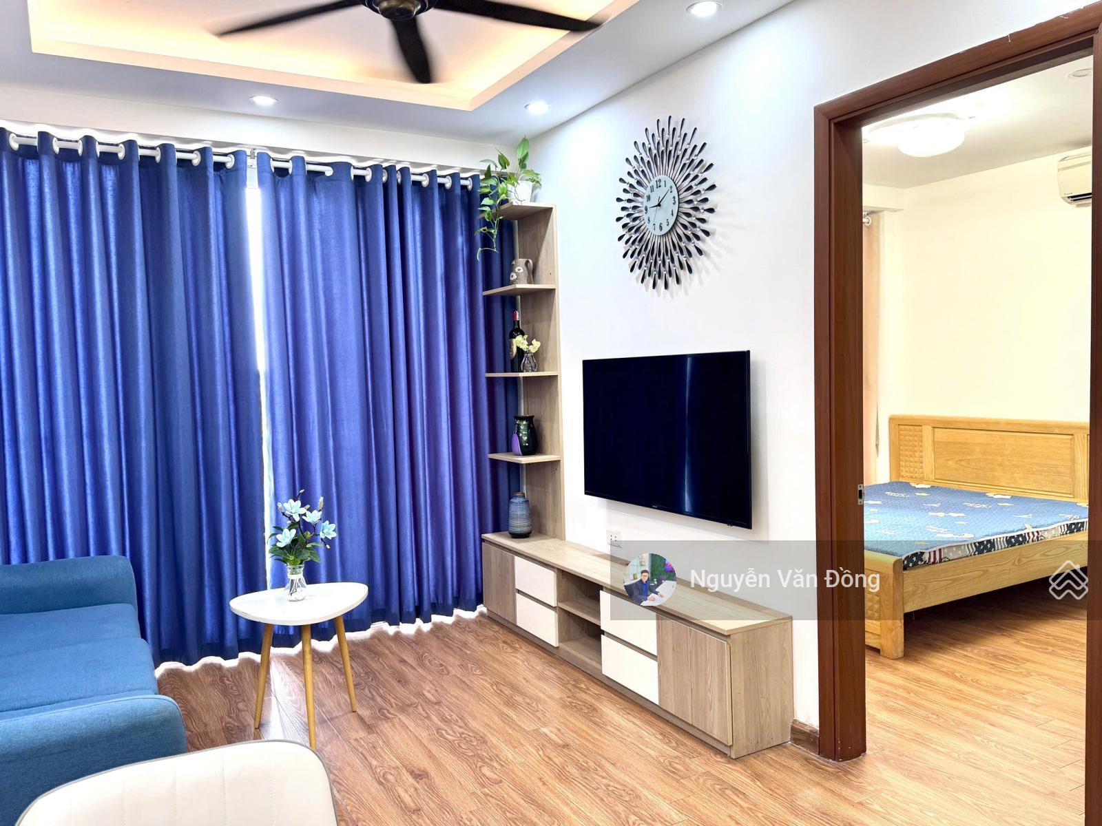 Gia đình cần nhượng lại căn hộ 2 ngủ, 2wc tầng đẹp HD Mon City, full nội thất, sổ đỏ sẵn giao dịch