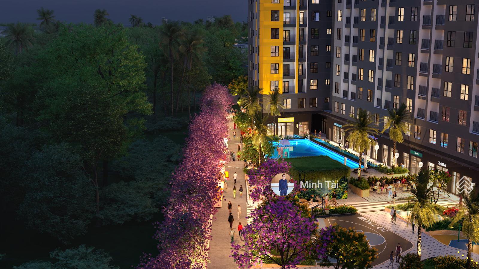 Cần bán 2PN Suất nội bộ. Giá chỉ 1,630 tỷ view Quận 1, Metro. Dự án Solary hướng Đông Nam