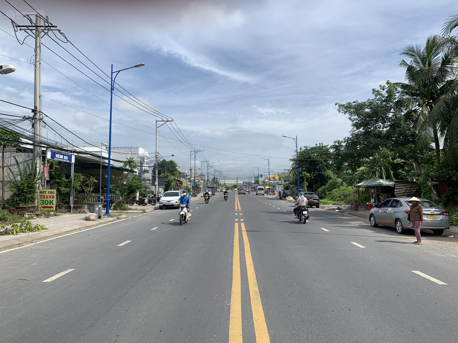 Bán đất mặt tiền đường Hoàng Quốc Việt đoạn gần chợ An Bình và Bánh Xèo 7 Tới, DT: 4800m2 giá tốt