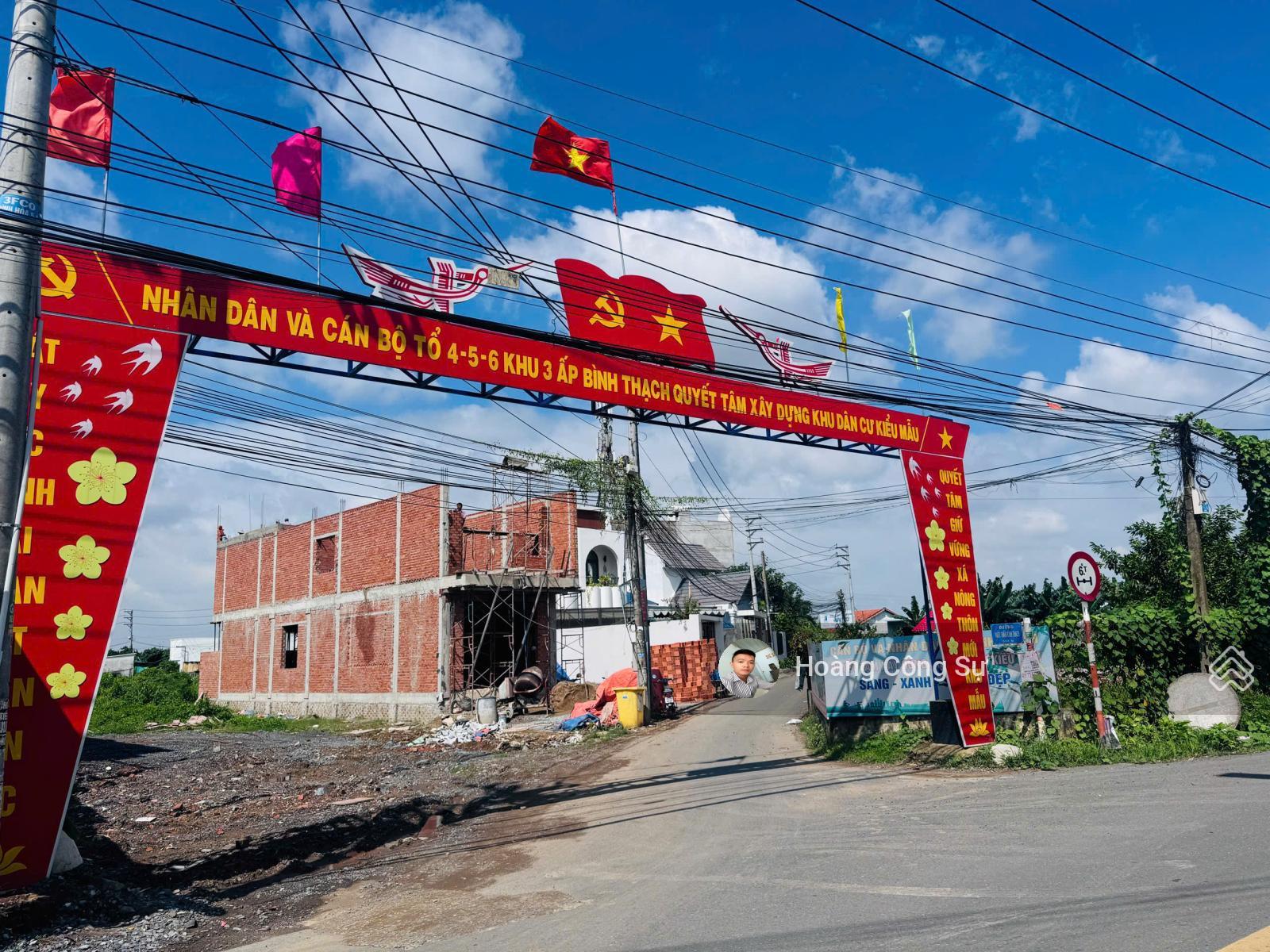 Bán đất phường Tân Triều đường Bình Hòa - Cây Dương, 2 lô LK sổ hồng 95m2, 100.7m2 giá 1.75 tỷ/lô