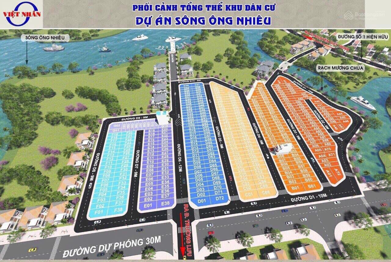 Lô đất đẹp trục đường 12m KDC Tín Hưng đường số 1 Long Trường, 58.5m2 giá 3.45 tỷ