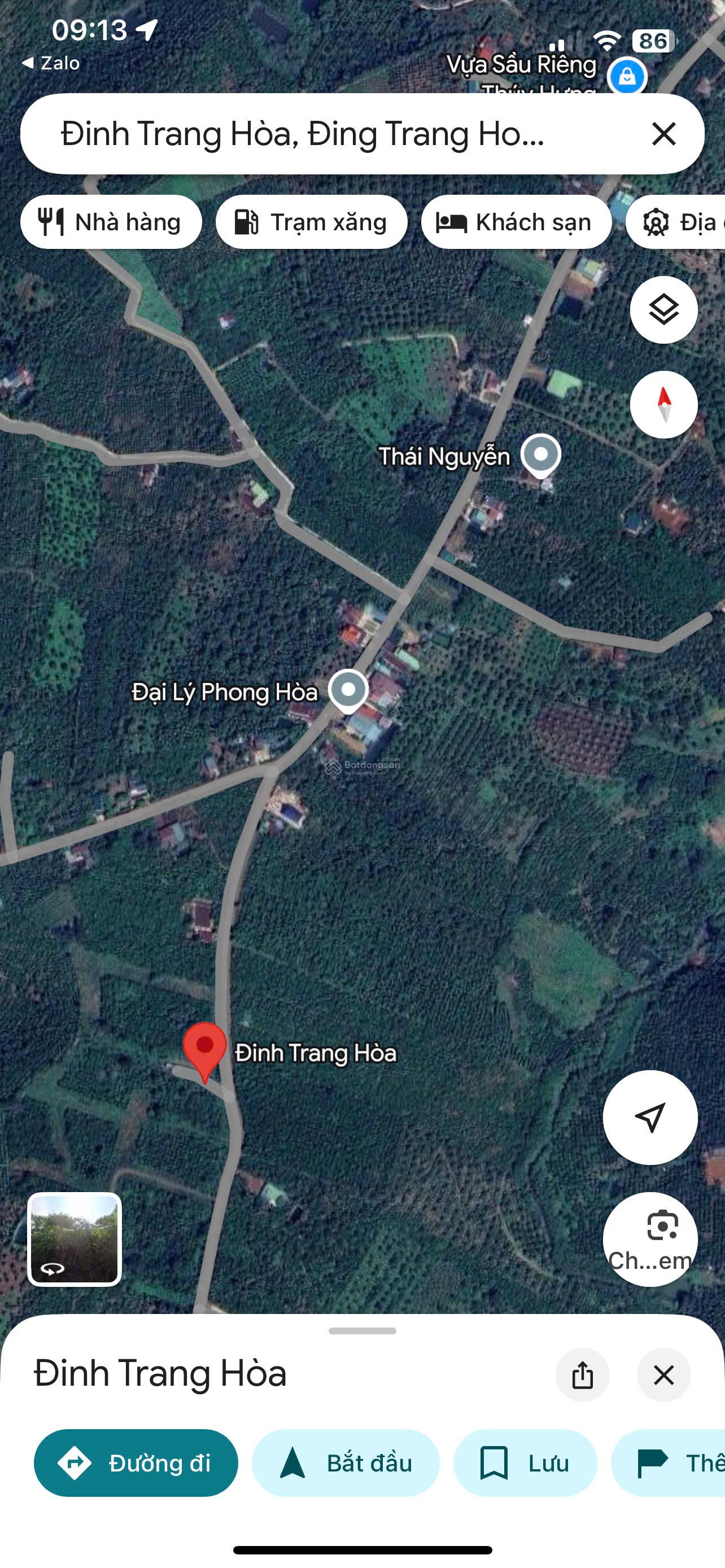 Bán lô đất 3 mặt tiền tại xã Đinh Trang Hoà, huyện Dinh Linh, Lâm Đồng