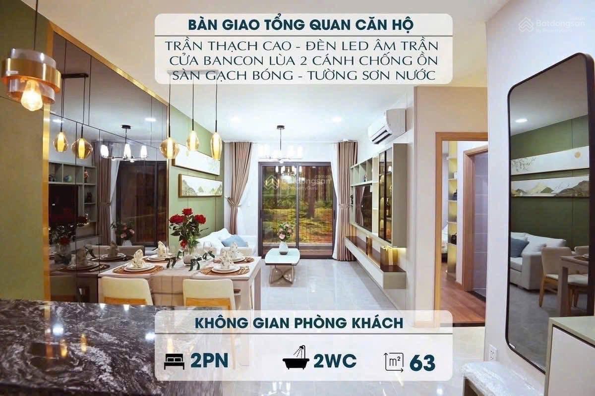 Căn hộ 2PN giá tốt - ngay trung tâm - đầy đủ tiện ích - không gian sống lý tưởng cho gia đình