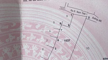 Bán 876m2 đất nông nghiệp, 10tr/m2, tại cách MT đường Bùi Thị Lùng 25m