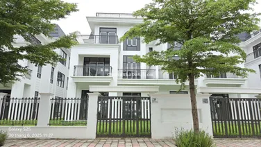 Biệt thự song lập Hà Nội 268m2, ngay cạnh chung cư, giá 17,4 tỷ. Thanh toán giãn nhất Hud Mê Linh