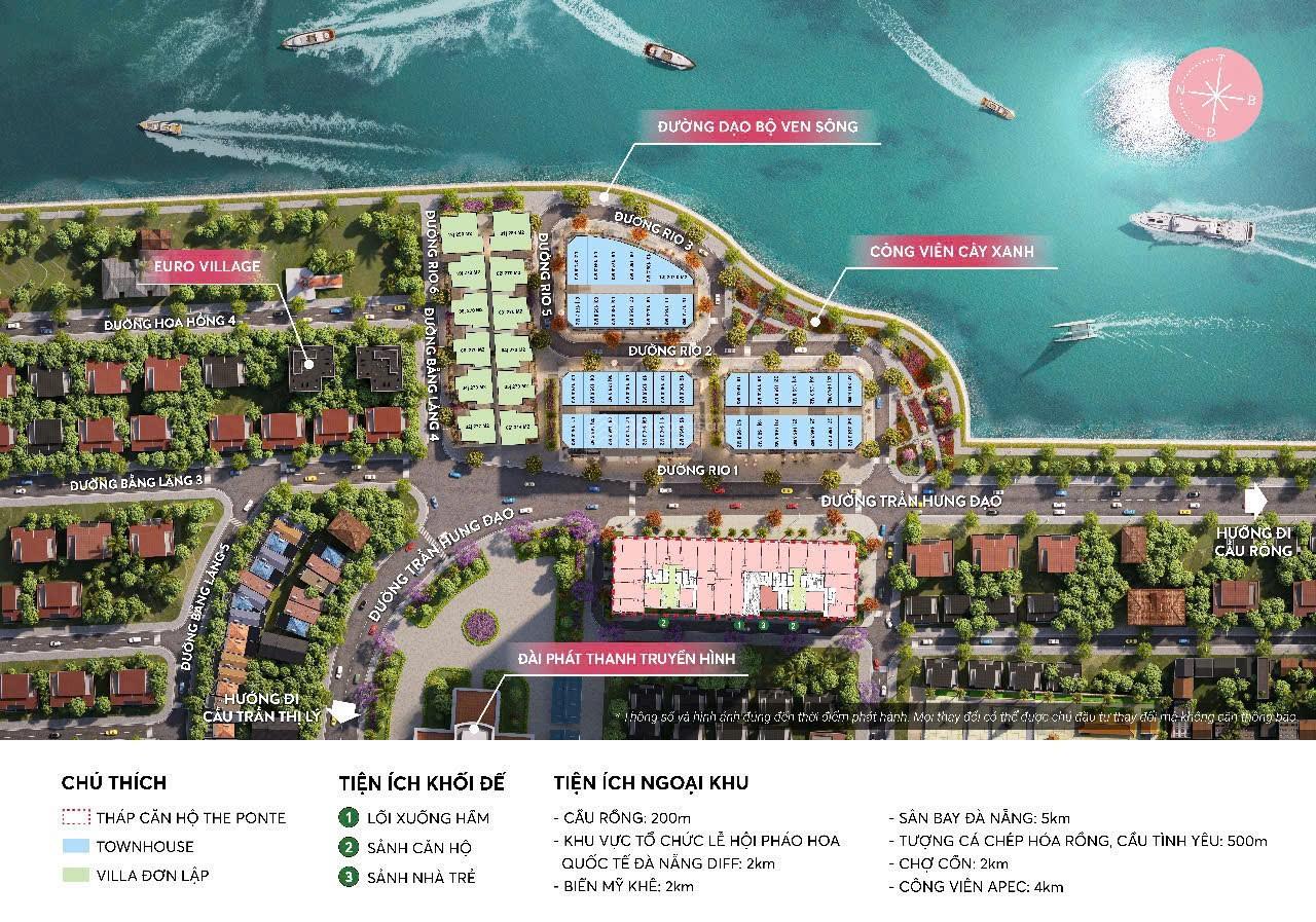 Biệt thự trung tâm thành phố - Kề sông Hàn - Trục đường huyết mạnh