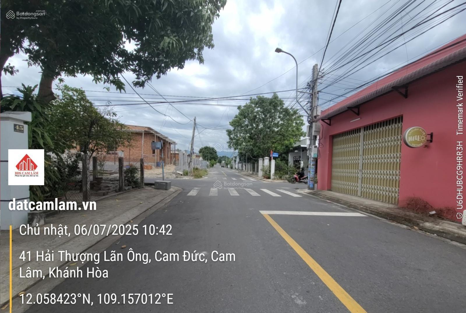 Bán 237.7m2 đất full thổ cư khu bàn cờ Cam Đức có sẵn nhà nghỉ để kinh doanh. Gọi ngay 0969 876 ***