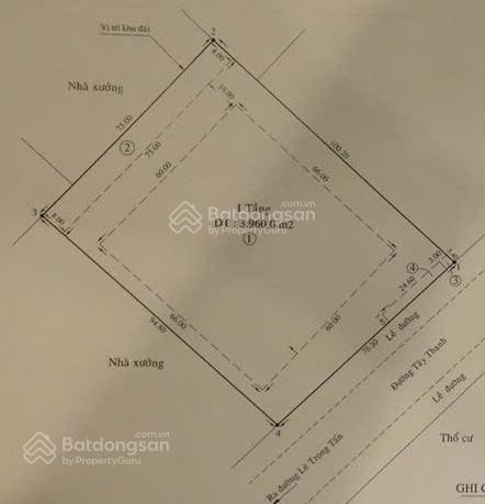 CẦN SANG NHƯỢNG NHÀ XƯỞNG MẶT TIỀN ĐƯỜNG TÂY THẠNH - KCN TÂN BÌNH- DT 7312m2