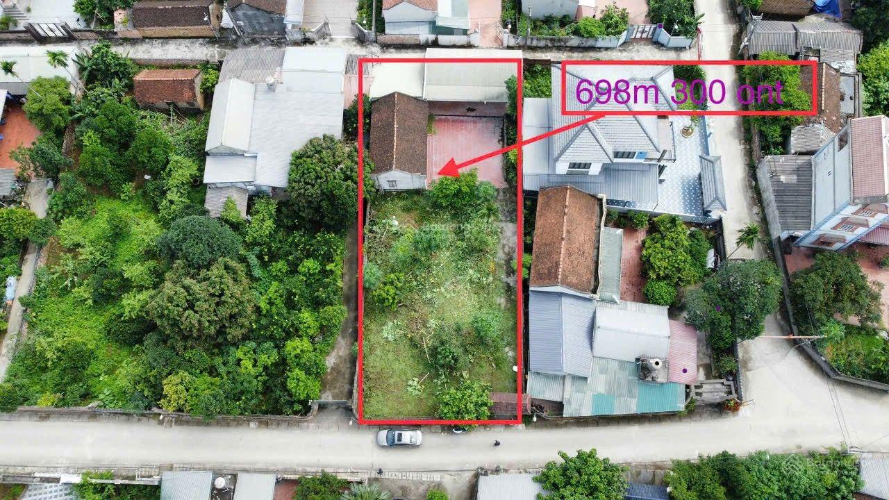 698m 300m thổ cư tại nam sơn nam phương tiến chương mỹ hà nội .2 mặt đường chia lô quá đẹp