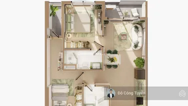 Quỹ 50 căn ngoại giao chiết khấu 19%, giá từ 3,8tỷ/54.3m2/2PN/2WC, miễn phí tiện ích trực tiếp CĐT