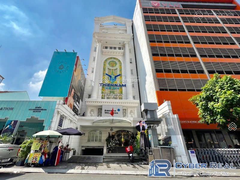 MT Nguyễn Khắc Nhu Q.1 11x53m CN 536.7m2. Sàn 3500m2 2 hầm, 9 tầng, MCT, TM HĐT 1.1 tỷ/th 420 tỷ