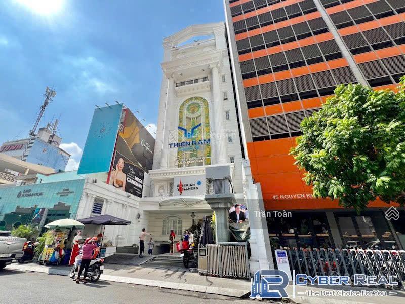 MT Nguyễn Khắc Nhu Q.1 11x53m CN 536.7m2. Sàn 3500m2 2 hầm, 9 tầng, MCT, TM HĐT 1.1 tỷ/th 420 tỷ