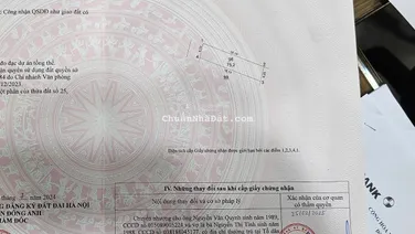 Chính chủ cần bán đất Xã Xuân Nộn, diện tích 75,2m2, mặt tiền 4,2m, ô tô tải vào tận đất,giá 4,3 tỷ
