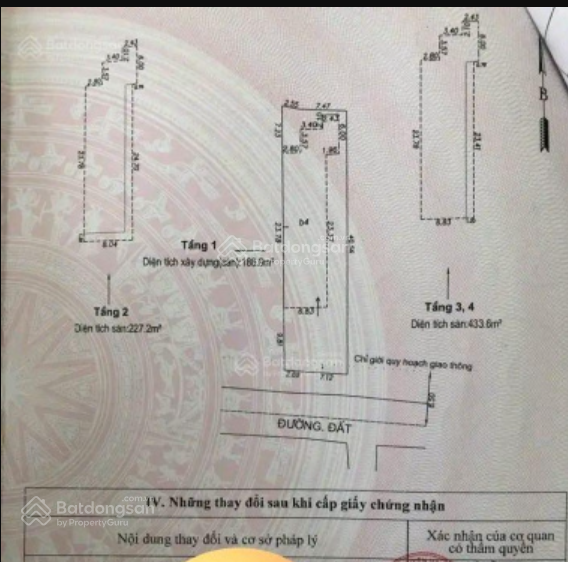 Bán tòa nhà 4 tầng DT đất 404m2 đang cho trung tâm Anh Ngữ thuê 50tr/tháng, trung tâm TP Dĩ An