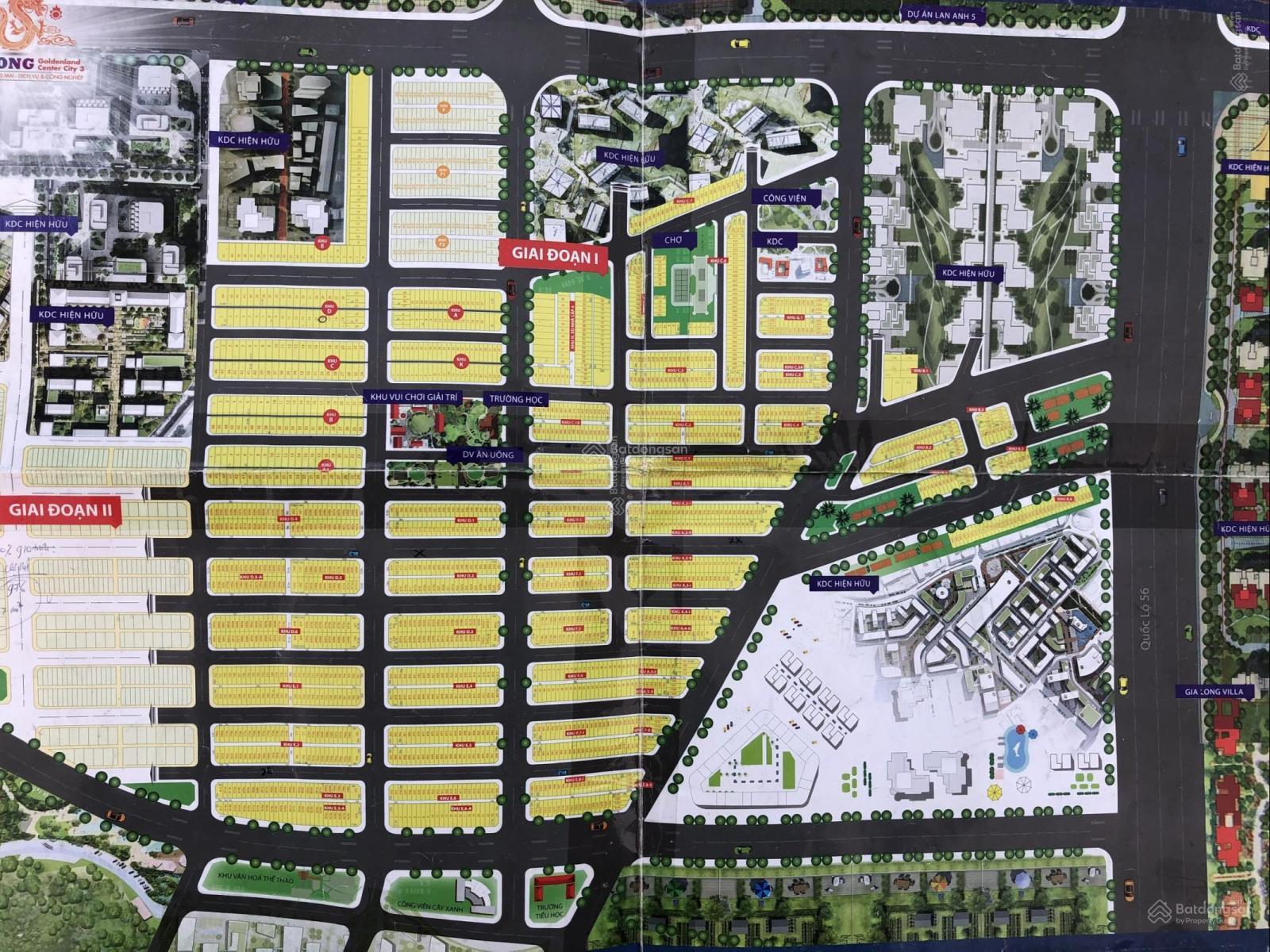 Bán nhanh đất nền dự án Lan Anh 1, 2, 5, 6 Bà Rịa, giá từ 900tr - 2.0 tỷ