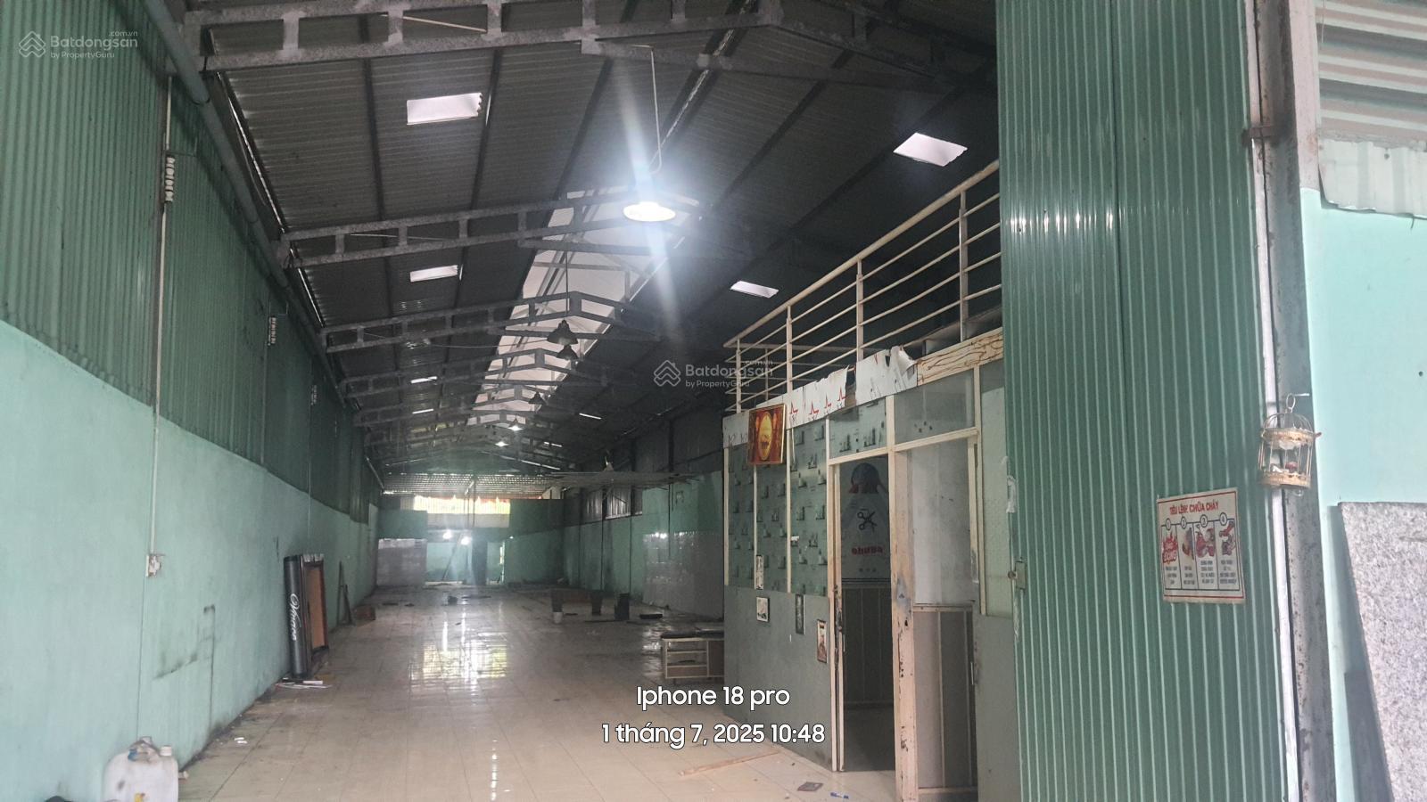 Cho thuê kho xưởng 600m và 900m tại Phường Thạnh Xuân. Đường Hà Huy Giáp, Q12. Đường xe tải