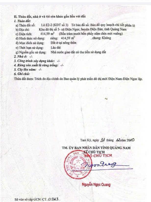 BÁN GẤP LÔ GÓC 415M2 CHO XÂY CAO TẦNG KHU ĐÔ THỊ SỐ 3 GIÁ SIÊU ĐẦU TƯ