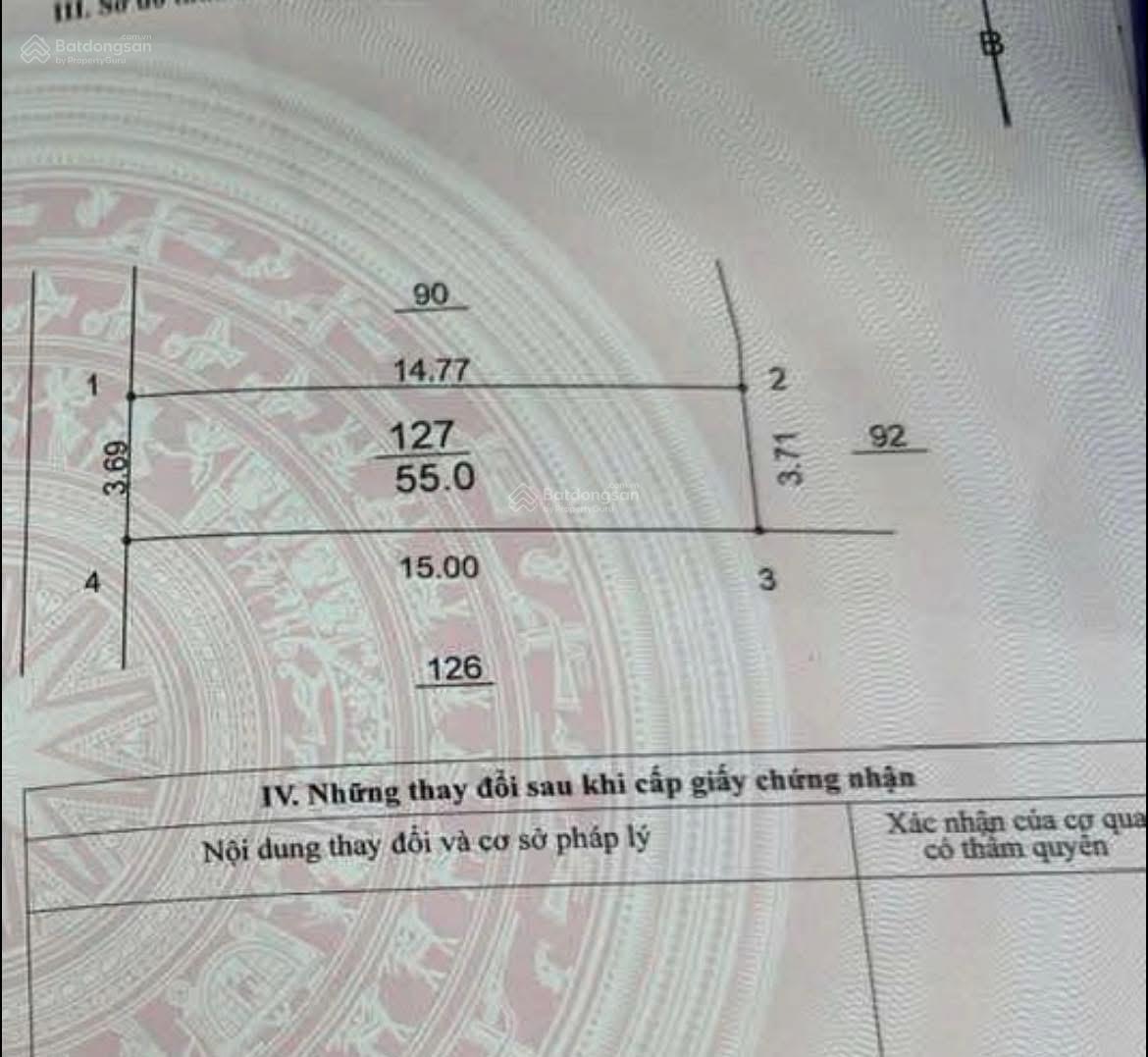 Chỉ nhỉnh 6 tỷ 55m2 đất Tây Tựu, ô tô, cách đại học Công Nghiệp 100m, gần chợ, trường học