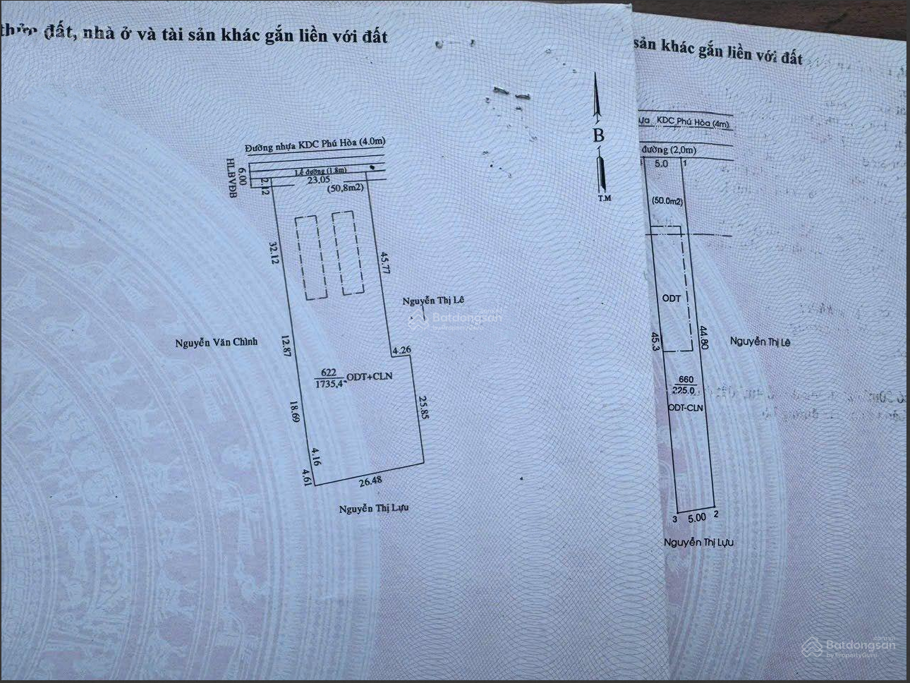 Hàng xây biệt thự khủng Phú Hòa, 1960m2 thổ cư 300m2, ngang 28m đường nhựa 6m thông giá tốt