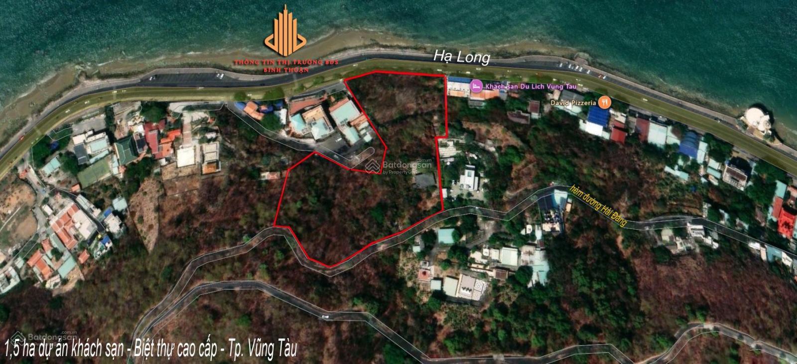 15000m2 dự án condotel - biệt thự cao cấp views biển Vũng Tàu - TP. HCM cần bán