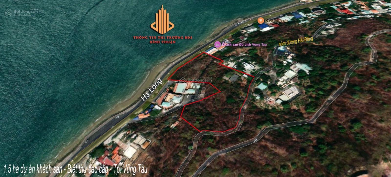 15000m2 dự án condotel - biệt thự cao cấp views biển Vũng Tàu - TP. HCM cần bán