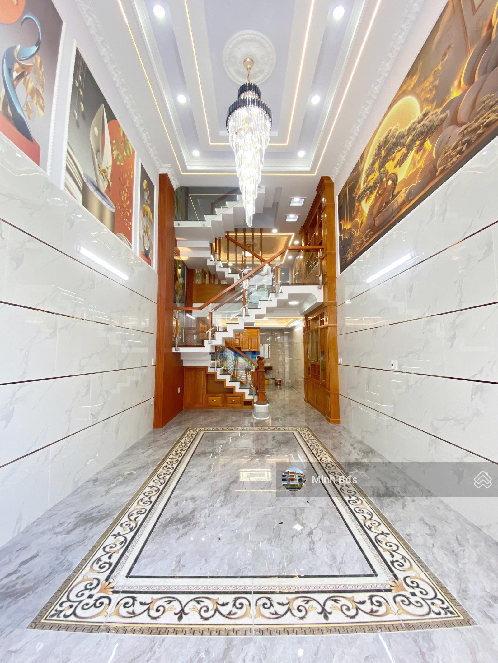 Bán căn nhà mới siêu đẹp, 4x14m đúc 5 tấm, hẻm nhựa đẹp 8m đường Lê Văn Quới. Giáp Q. Tân Phú