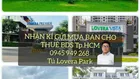 Cập nhật nhà phố Lovera Park, 75 - 80- 105m2. Giá từ 6.7 tỷ, SHR. Liên hệ em Tú xem nhà