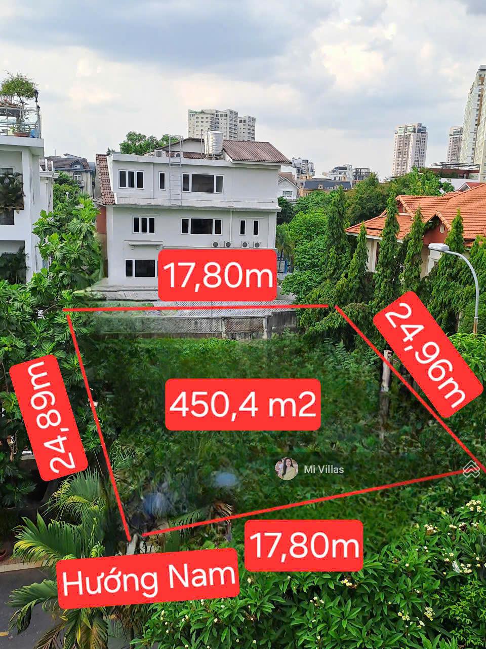 Giảm 20 tỷ! bán gấp 450m2 đất compound Thảo Điền 1, Nguyễn Văn Hưởng Q2 DT 18x25 giá 100 tỷ