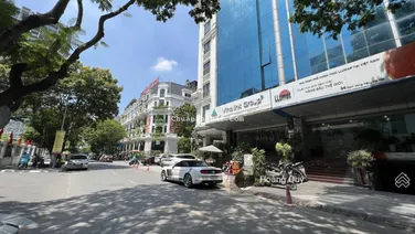Nguồn kín giá tốt bán gấp nhà Dịch Vọng Hậu 110m2 - 6 tầng hầm rộng mt 5.5m thang máy lô góc 55 tỷ