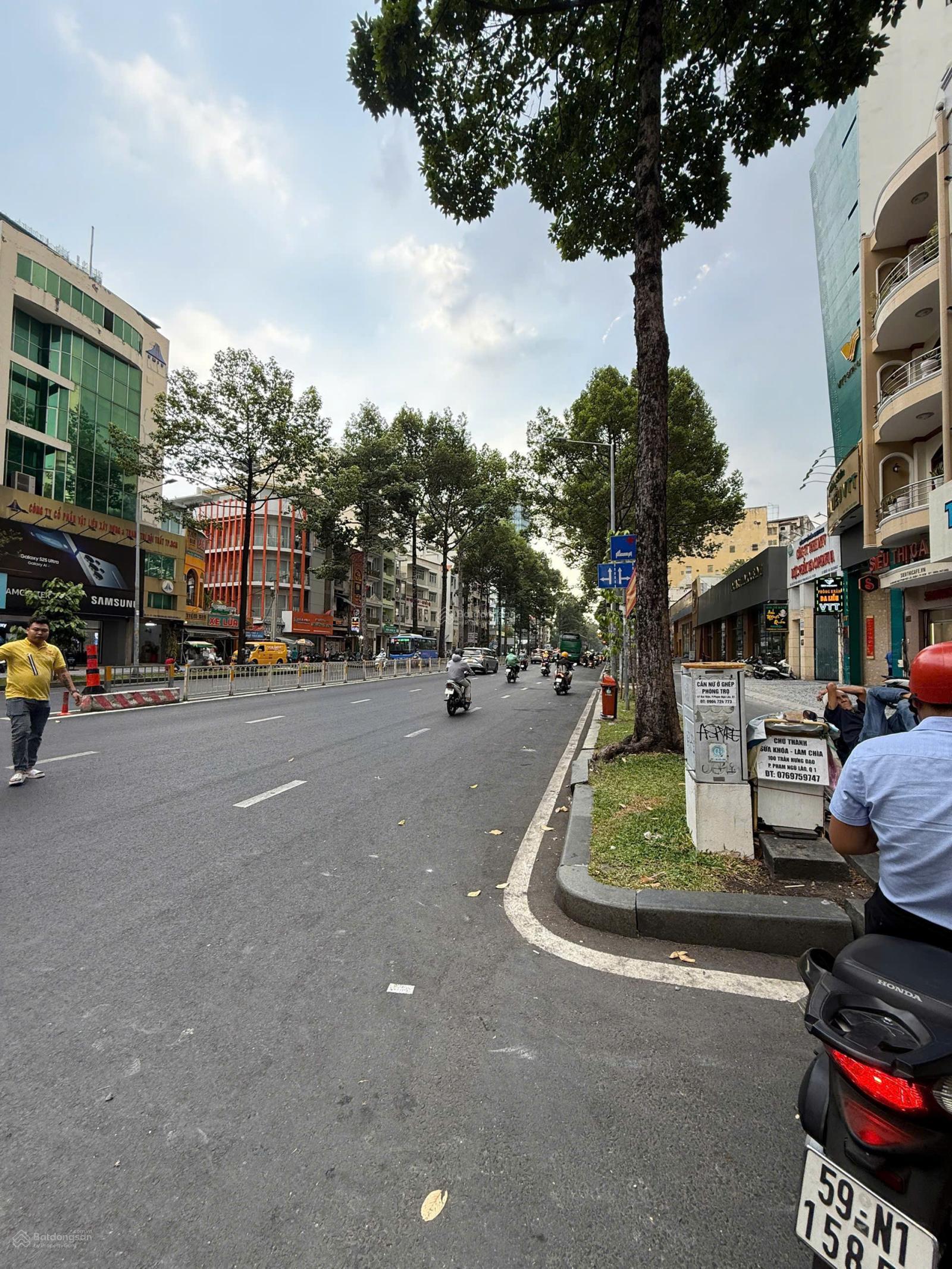 Tòa Nhà Hầm 6 Tầng, 8mx25m, Trần Hưng Đạo, Q1, HĐT 180tr/tháng, Chỉ 60 tỷ